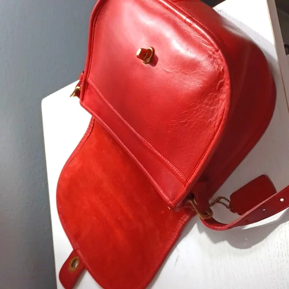 VINTAGE COACH  'NYC' EARLY 80'S SADDLERY BAG - Picture 5 of 17